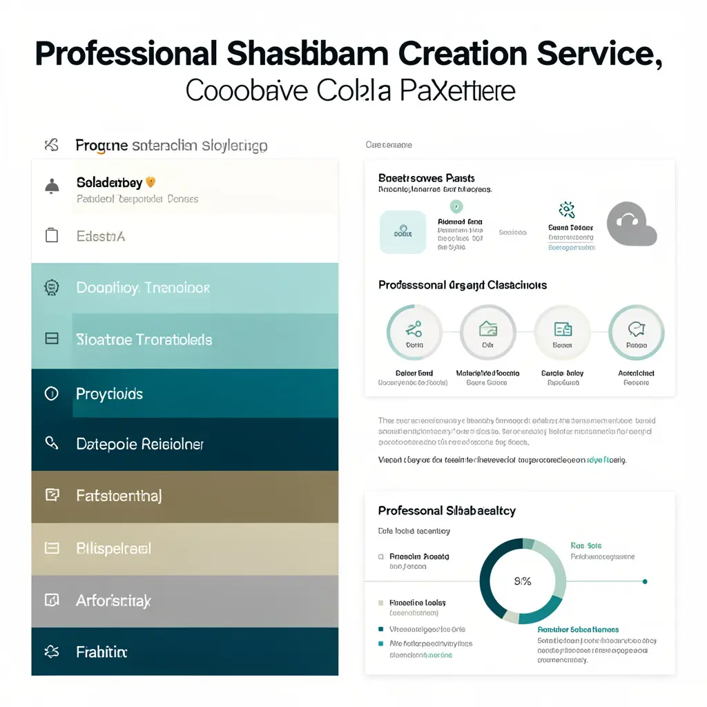 Professional slideshow creation service